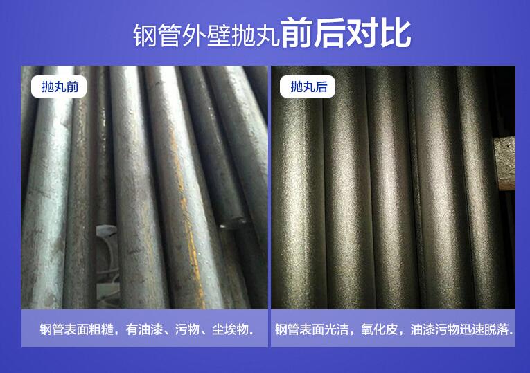 浙江：抛丸机对钢筋除锈清理的四种方式是什么？